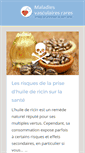 Mobile Screenshot of maladiesvasculairesrares.com